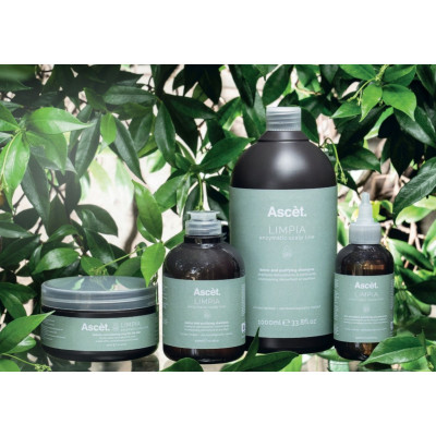 ASCET LIMPIA SEBUM-NORMALIZING CLAY FOR THE SKIN 300ml