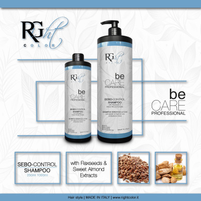 RG - RIGHT COLOR - beCARE SEBO-CONTROL - OLEOSIDADE SHAMPOO 250ml